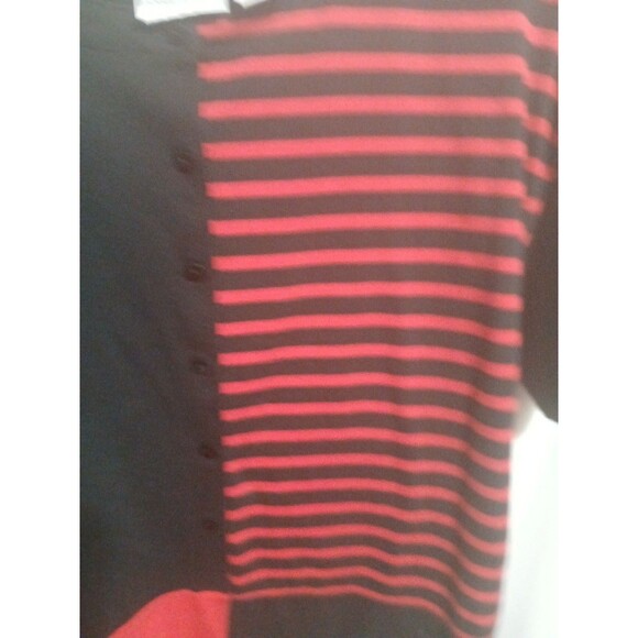 Fashion Bug Womans Shirt Size 18/20 Red / Black Tunic - Picture 2 of 7